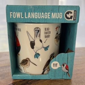 Fowl Language Mug NIB